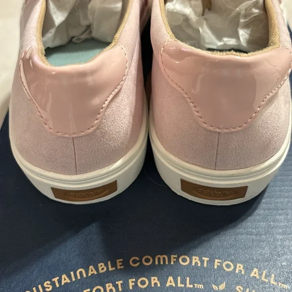 New in Box Dr. Scholl’s Nova Prim Pink Microfiber Slip On Loafer Women’s Size 9 - Picture 2 of 5
